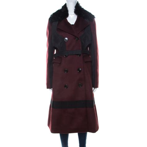 pre owned burberry prorsum coat